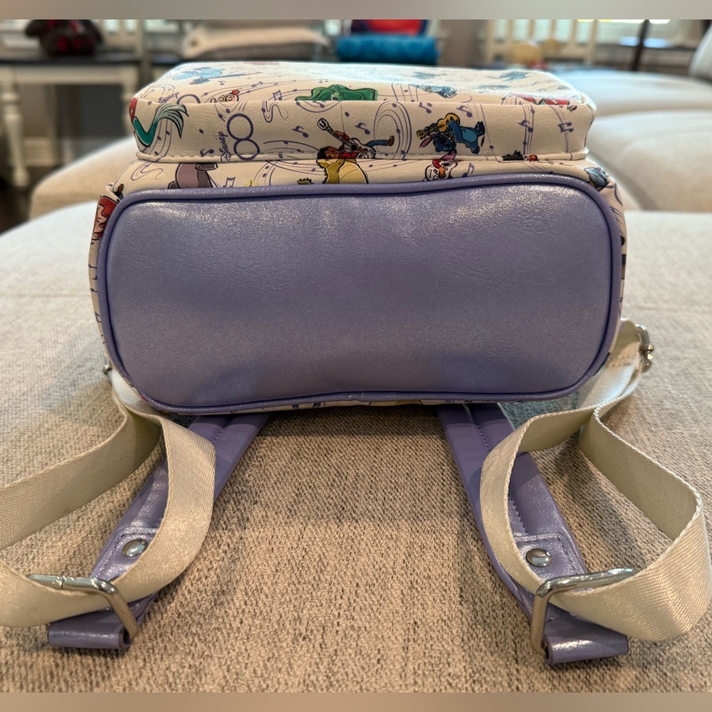 Loungefly Disney 100 Years of Wonder & Music Backpack NWOT - Picture 7 of 17